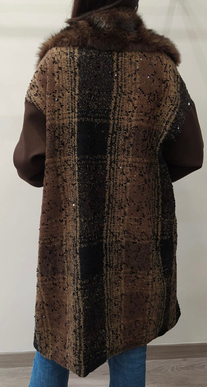 MARLEY - CAPPOTTO CON ECOPELLICCIA