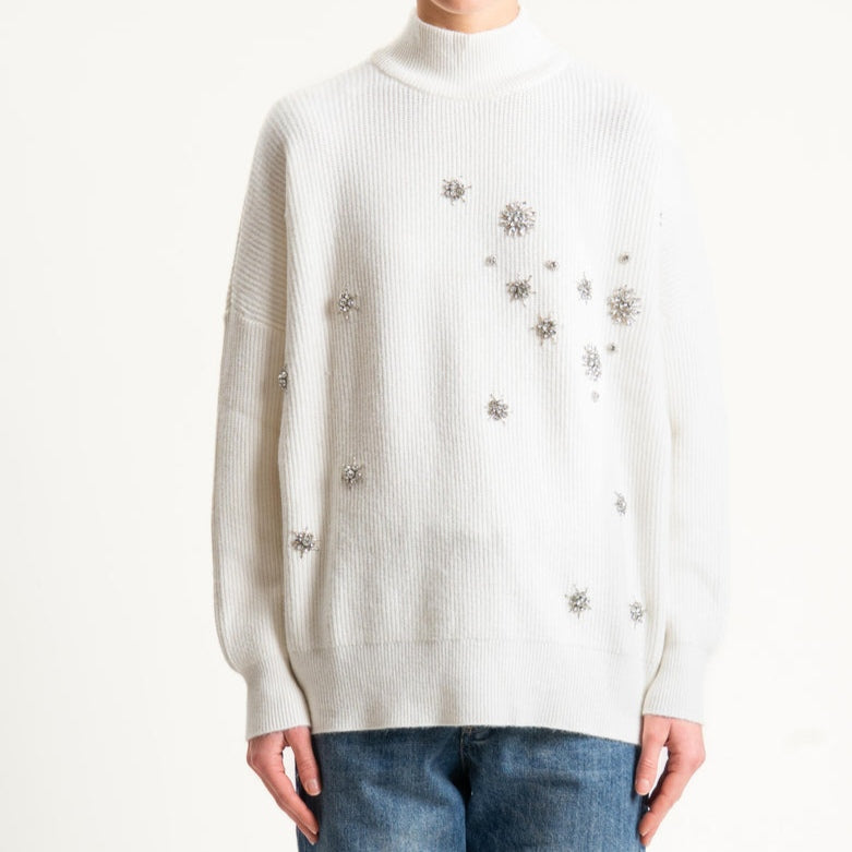 HAVEONE -MAGLIA CON APPLICAZIONI