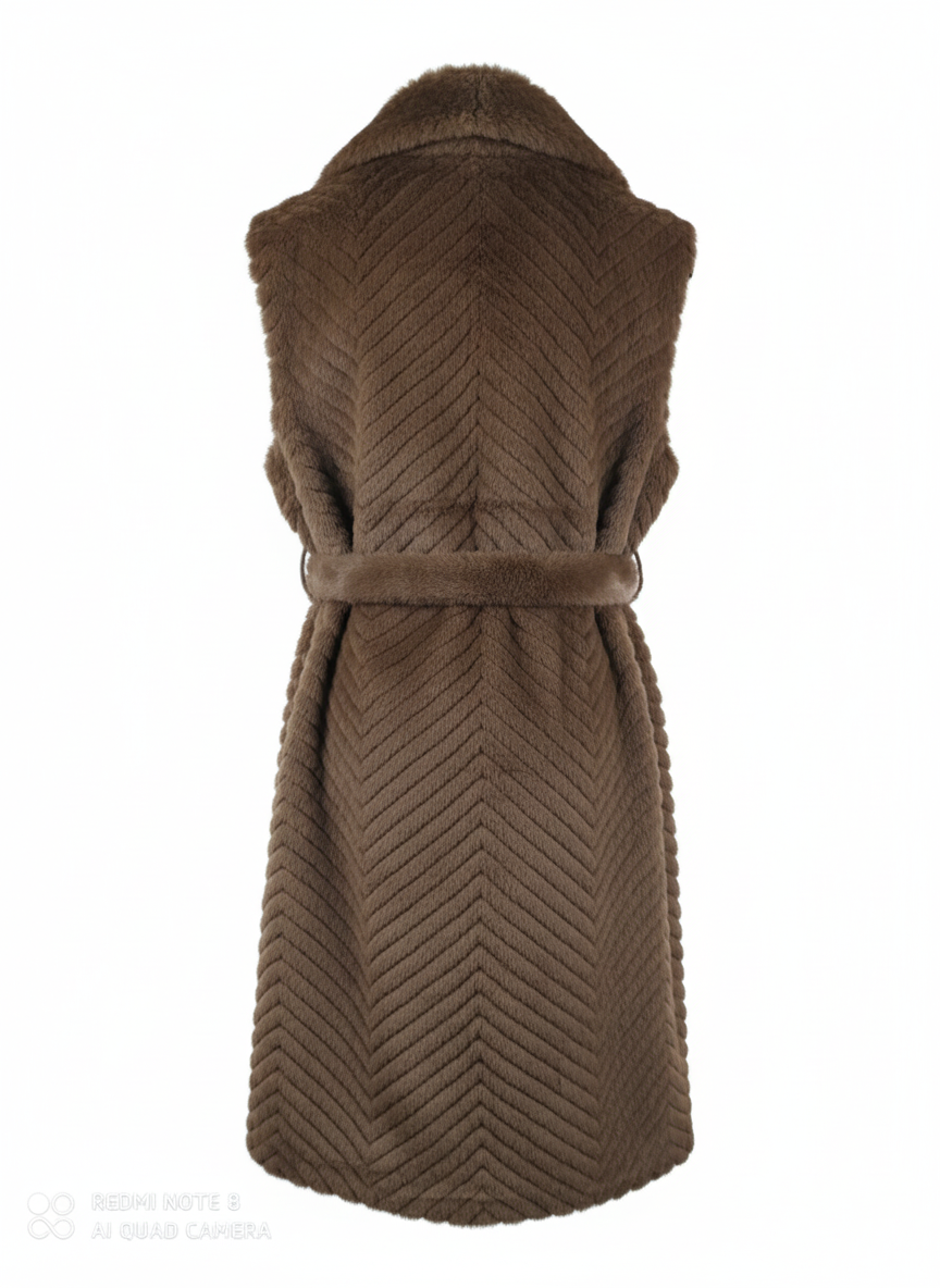 ERREBI-GILET ECOPELICCIA