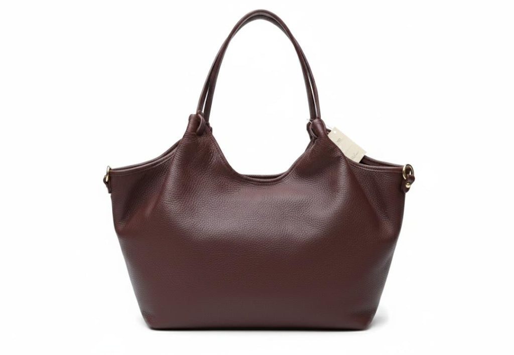 ERREBI - BORSA IN PELLE CON TRACOLLA