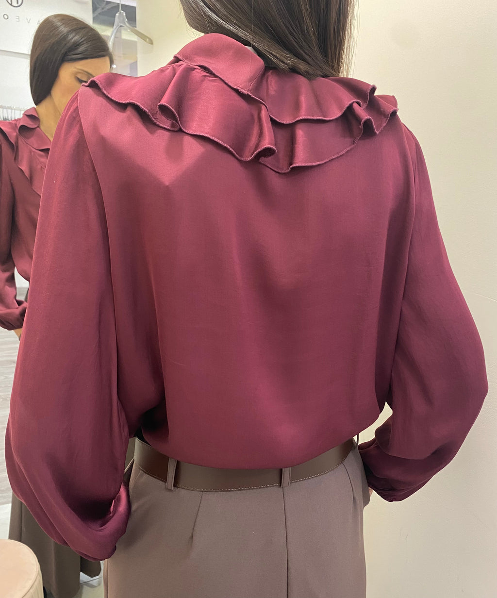 HAVEONE - CAMICIA CON ROUCHES