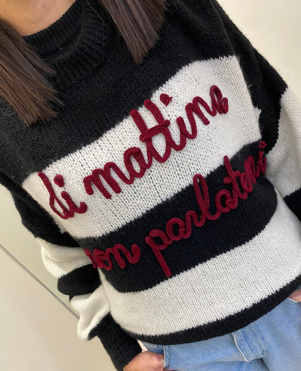 ERREBI - MAGLIA CON FRASE