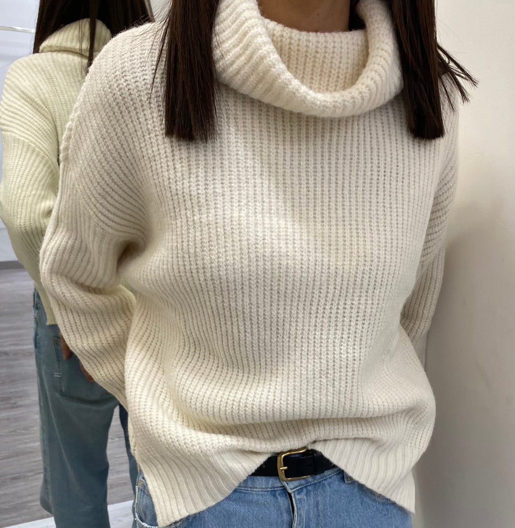 HAVEONE - MAGLIA COLLO CIAMBELLA