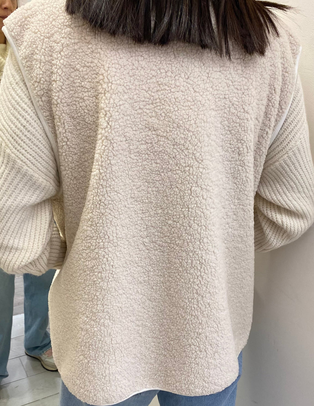 VICOLO - GILET TEDDY