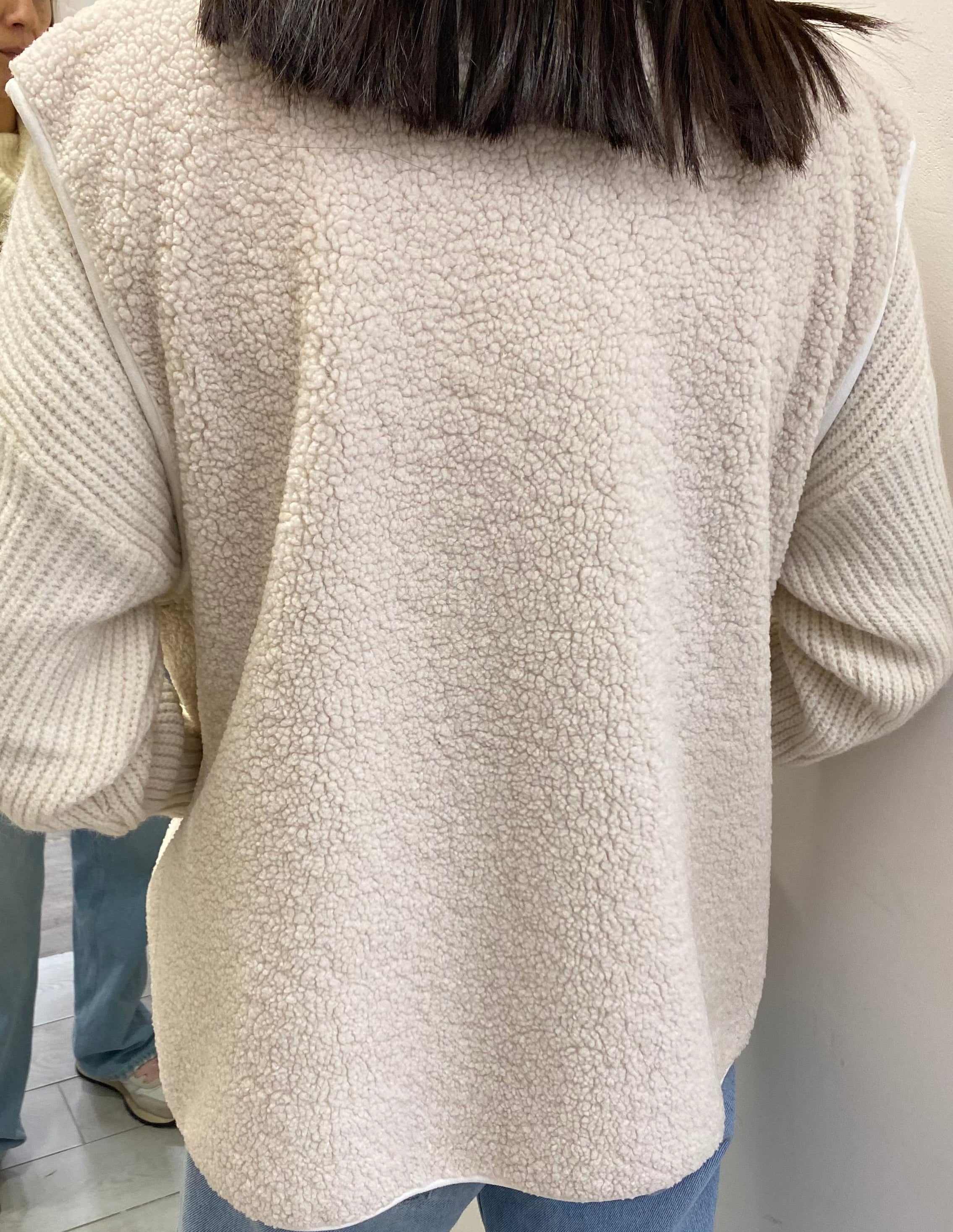 VICOLO - GILET TEDDY