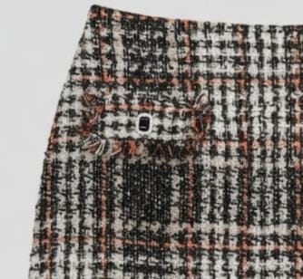 VICOLO -MINIGONNA CON BOTTONI GIOIELLO