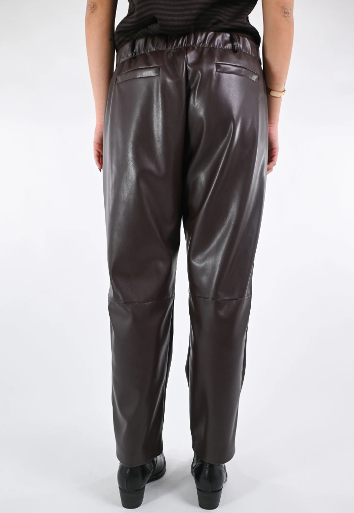 SOUVENIR - PANTALONE SIGARETTA ECOPELLE