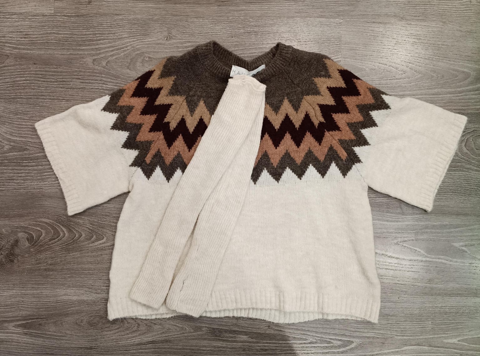 HAVEONE -MAGLIA MANICOTTO