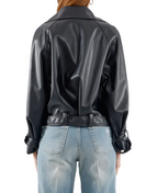 HAVEONE-BOMBER DOPPIOPETTO IN ECOPELLE