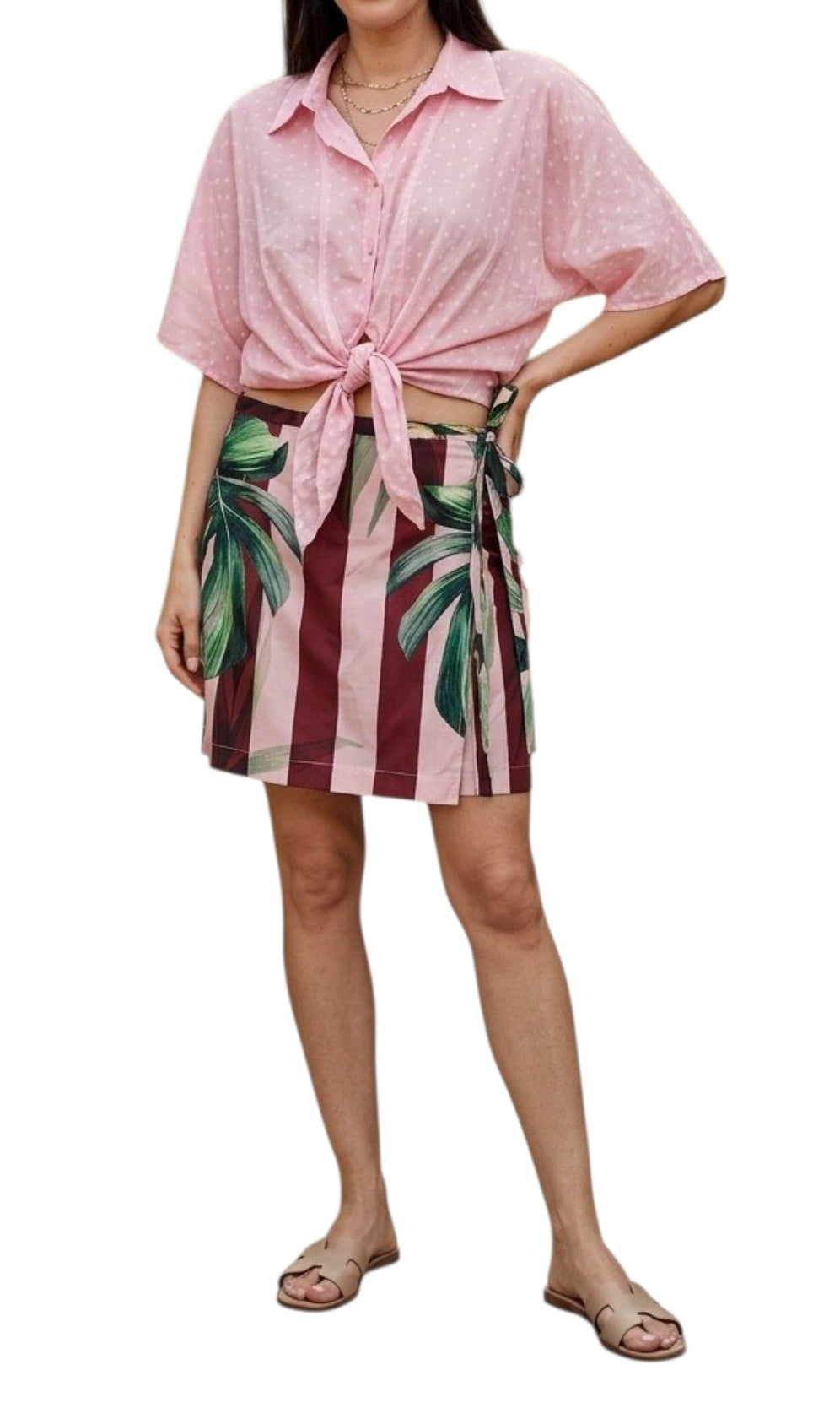 VICOLO-COMPLETO CAMICIA POIS