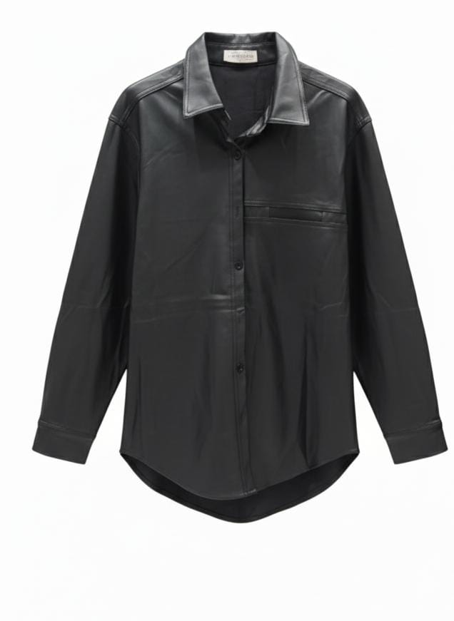 ERREBI -CAMICIA ECOPELLE