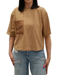 HAVEONE-T SHIRT TASCHINO PAILLETTES