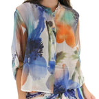 HAVEONE -CAMICIA FANTASIA FLOREALE