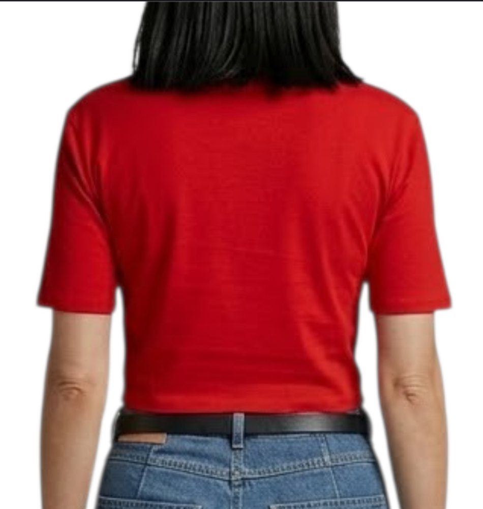 VICOLO-T SHIRT CROP CON ANELLO