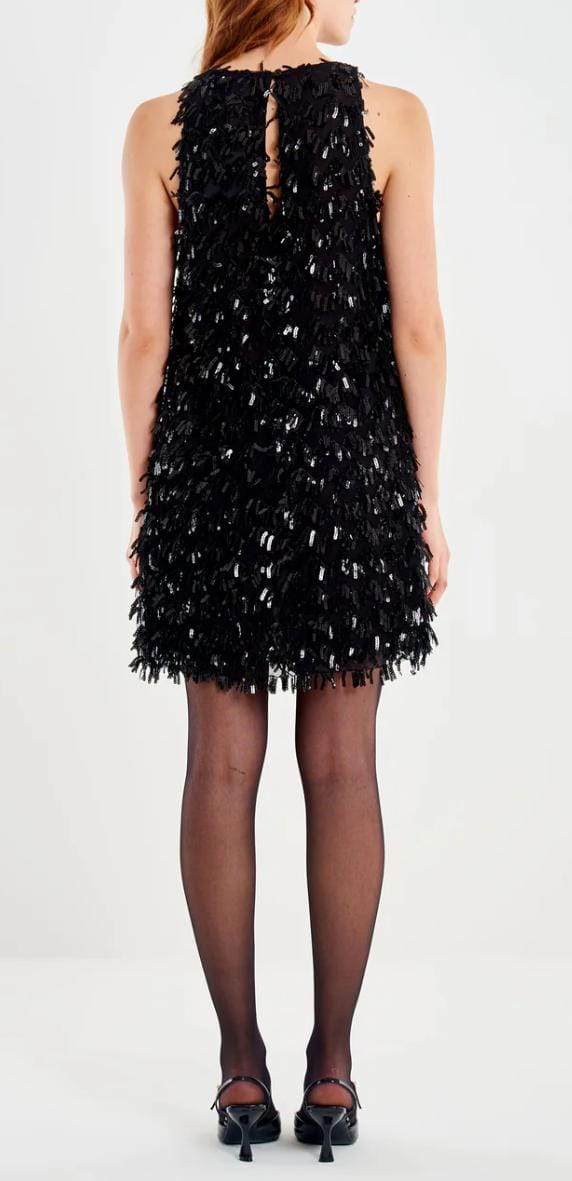 VICOLO-ABITO TULLE E PAILLETTES