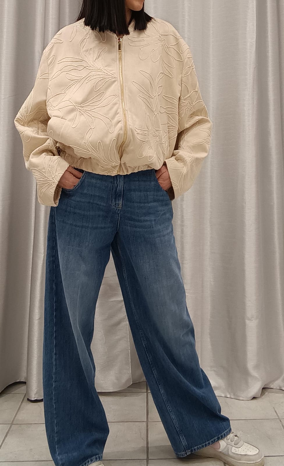 HAVEONE-BOMBER RICAMATO