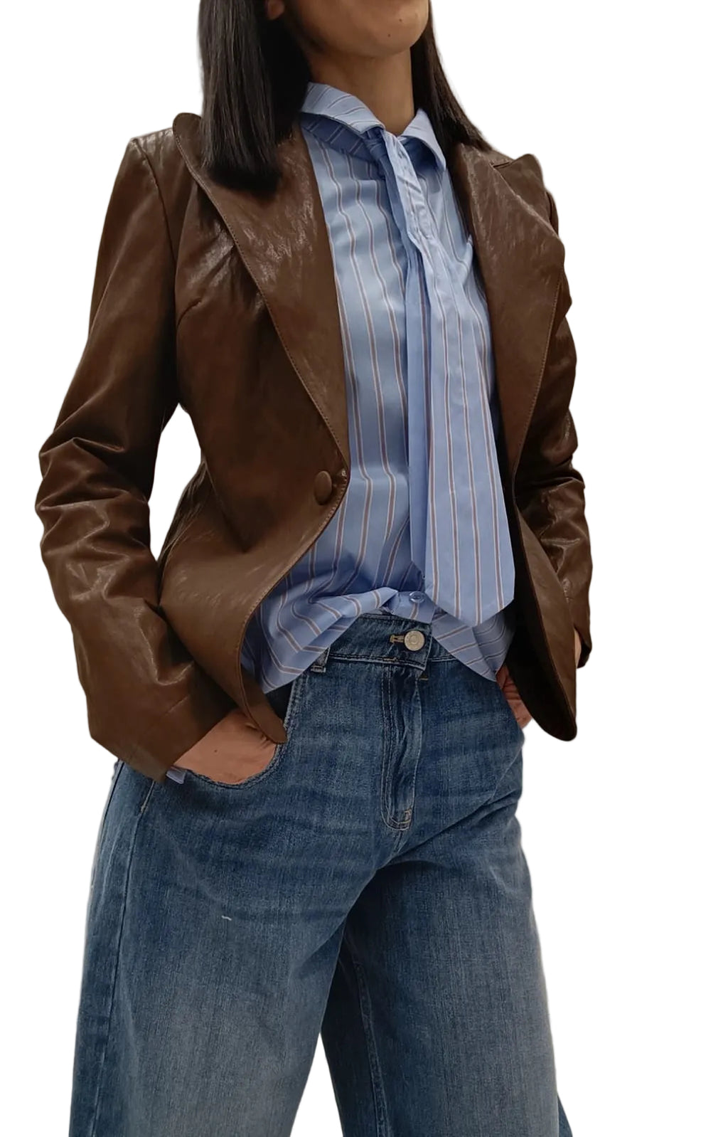 HAVEONE -CAMICIA CRAVATTA