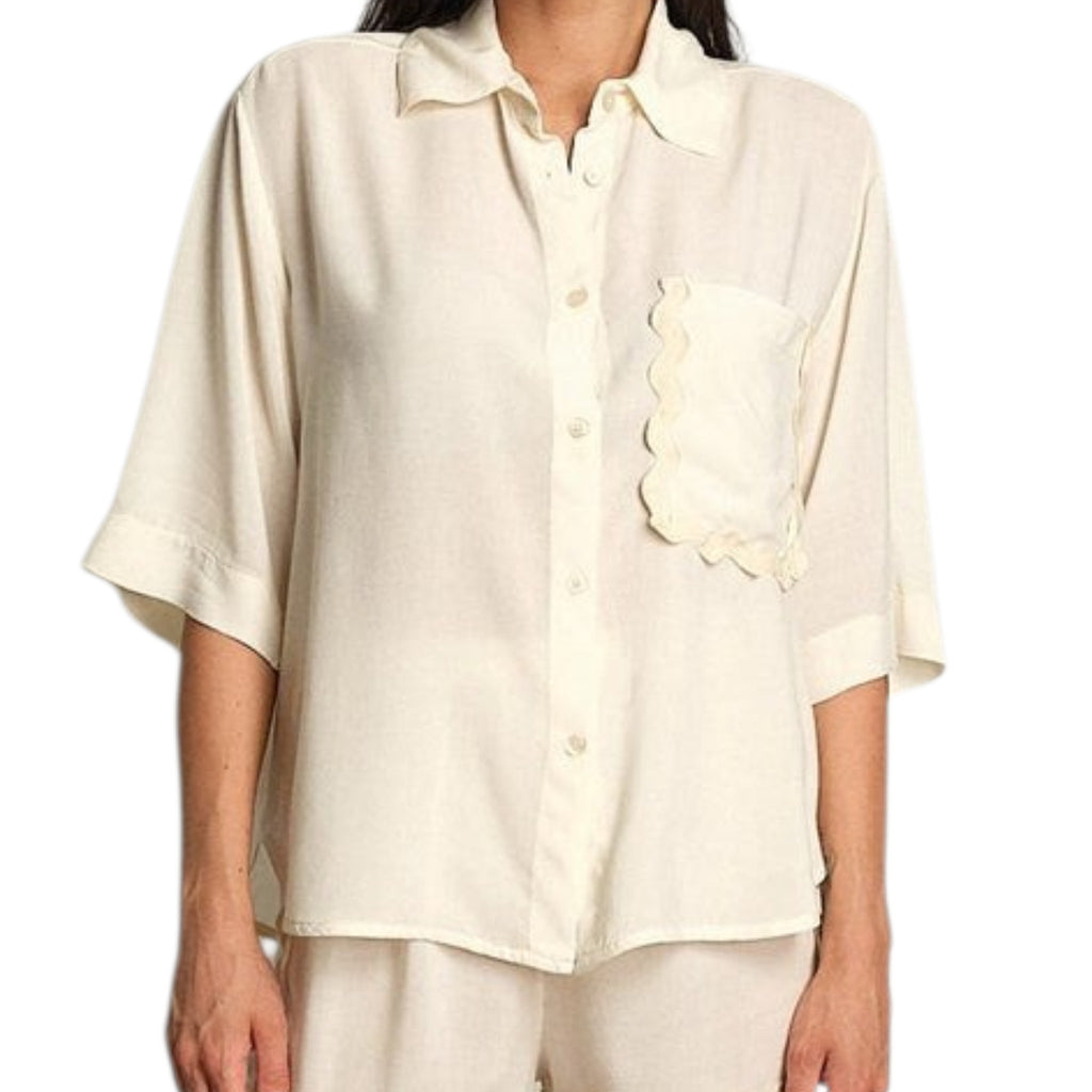 HAVEONE -CAMICIA TASCA