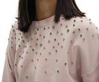 VICOLO-FELPA OVERSIZE SWAROVSKI