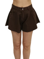 HAVEONE-SHORTS DENIM A FARFALLA