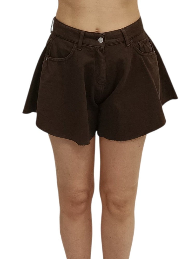 HAVEONE-SHORTS DENIM A FARFALLA