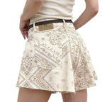 HAVEONE-SHORTS FARFALLA A BANDANA