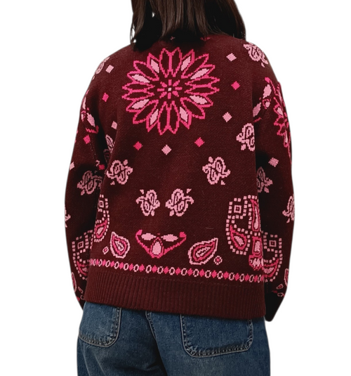 ANGELA DAVIS -CARDIGAN ZIP FANTASIA