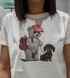 VICOLO -T SHIRT SWAROVSKI