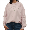 VICOLO-FELPA OVERSIZE SWAROVSKI