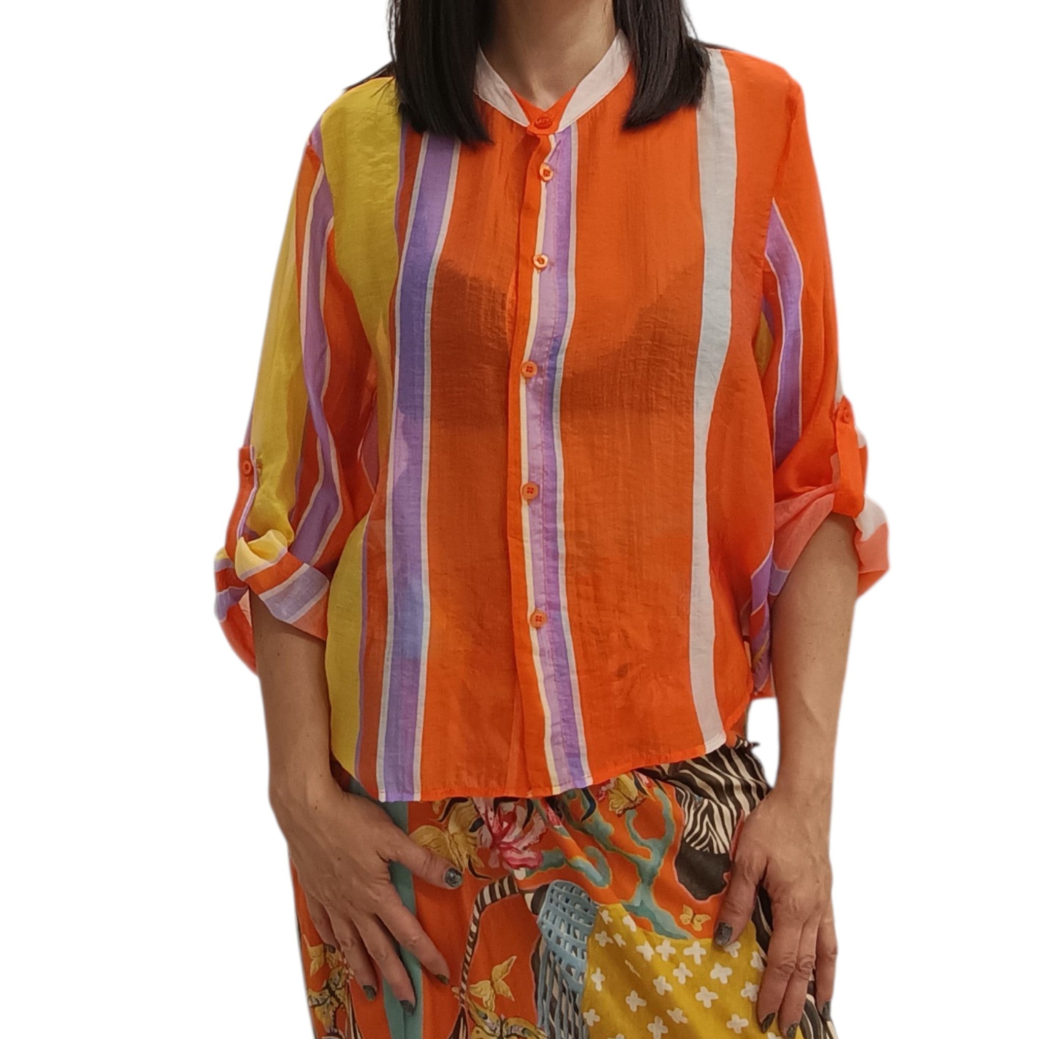 HAVEONE -CAMICIA A RIGHE