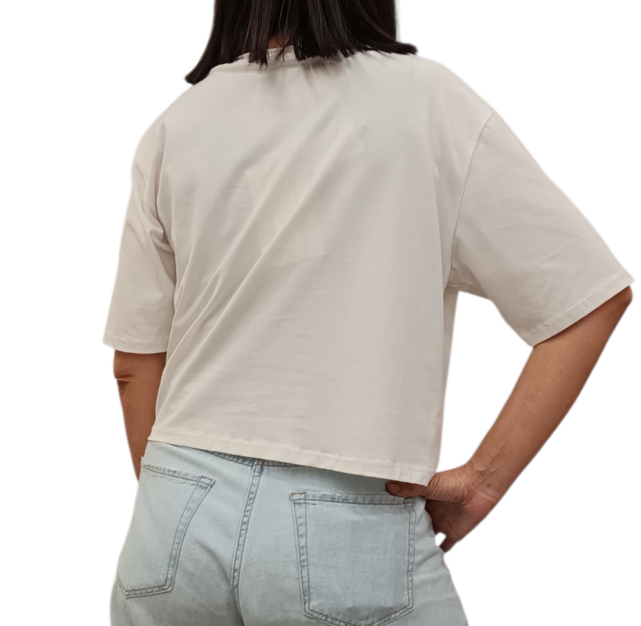 HAVEONE -T SHIRT TASCHINO PAILLETTES