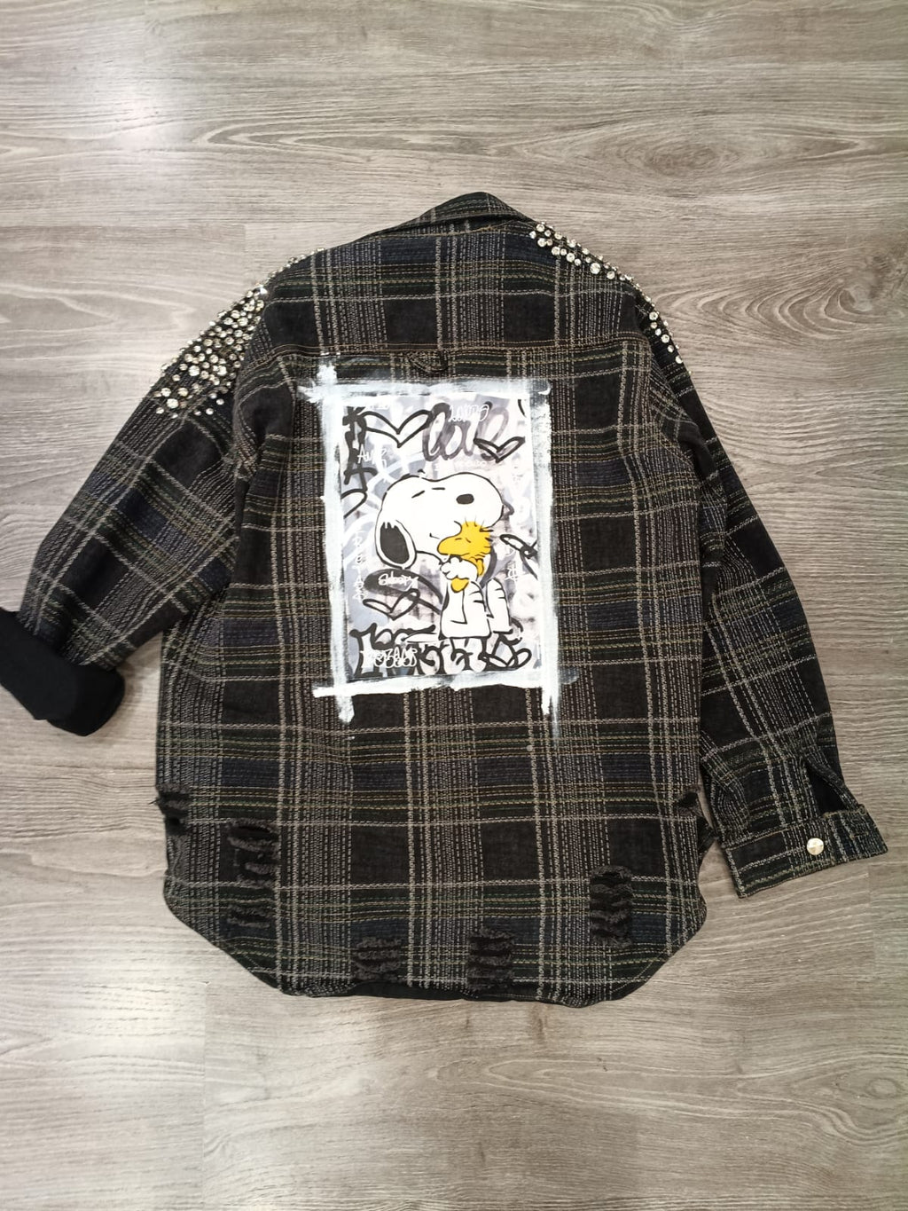 ERREBI-CAMICIA SWAROVSKI