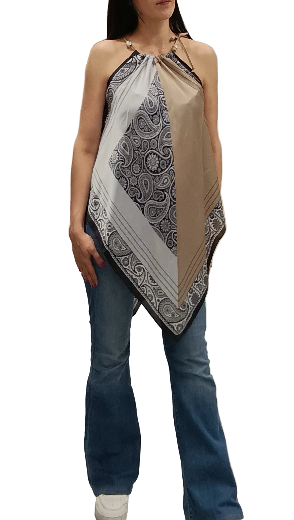 VICOLO-TOP FOULARD