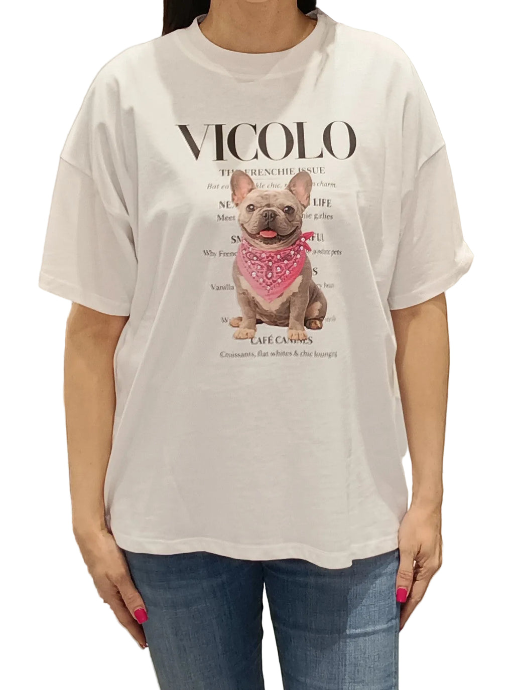 VICOLO-T SHIRT OVER