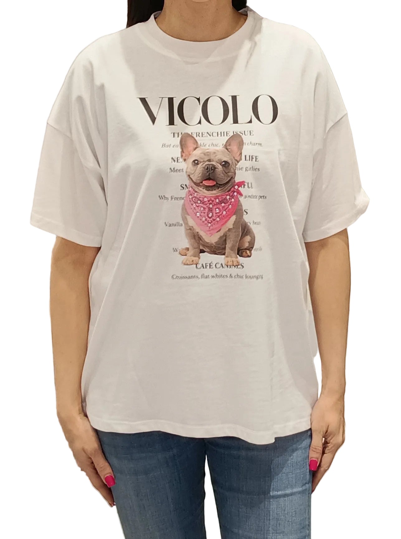 VICOLO-T SHIRT OVER