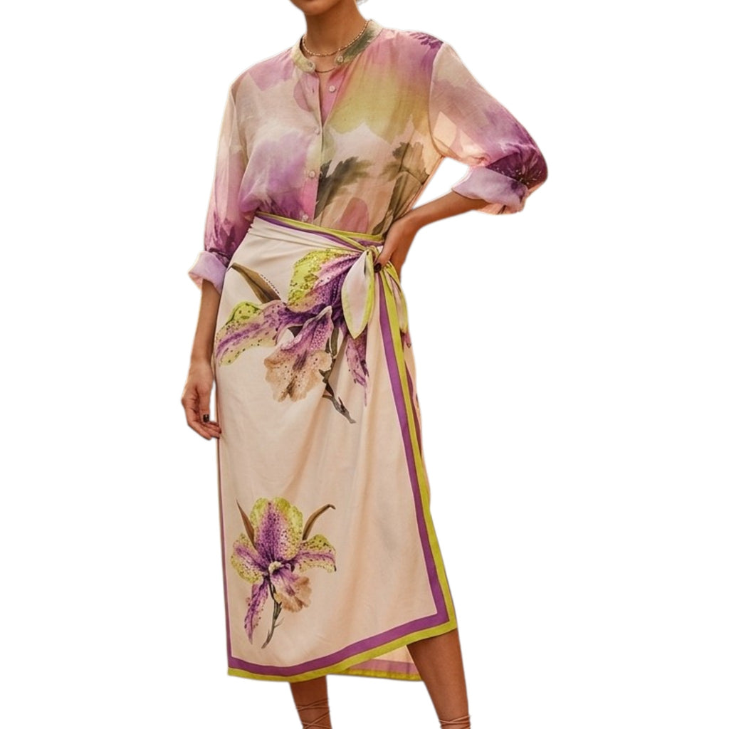 HAVEONE -CAMICIA FLOREALE