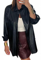 ERREBI -CAMICIA ECOPELLE