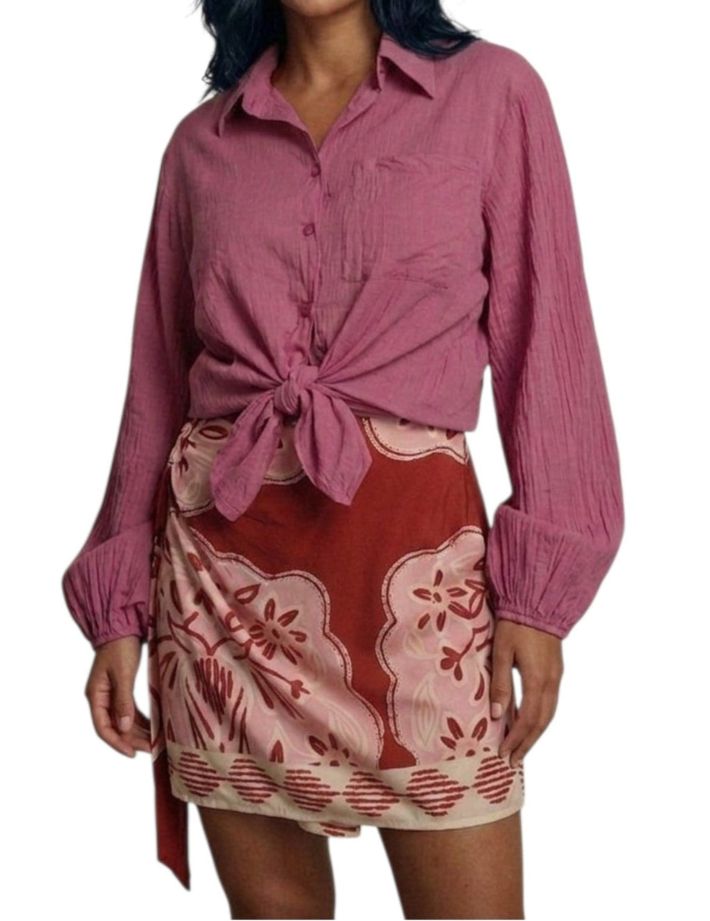 VICOLO-COMPLETO CAMICIA+GONNA