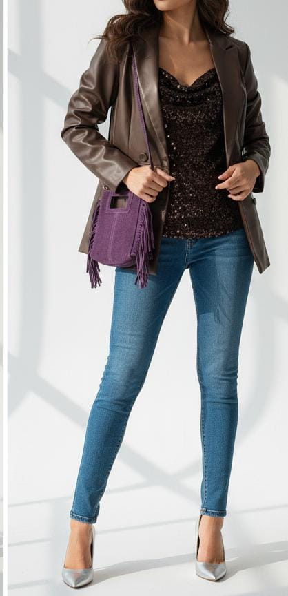 HAVEONE -GIACCA ECOPELLE