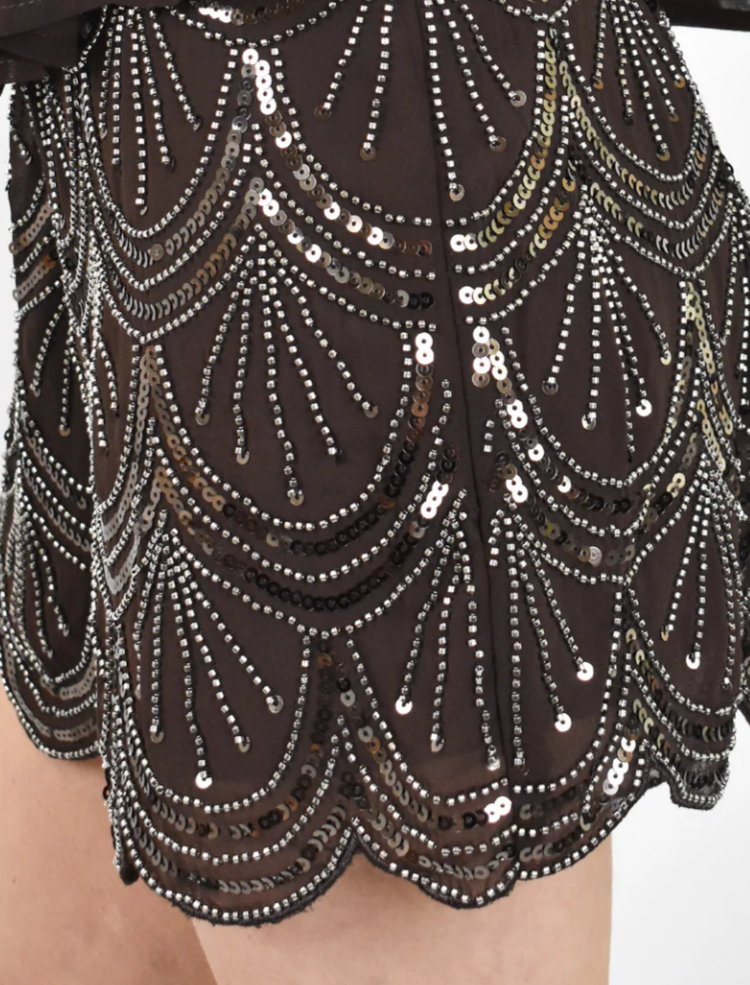 HAVEONE -SHORTS PAILLETTES