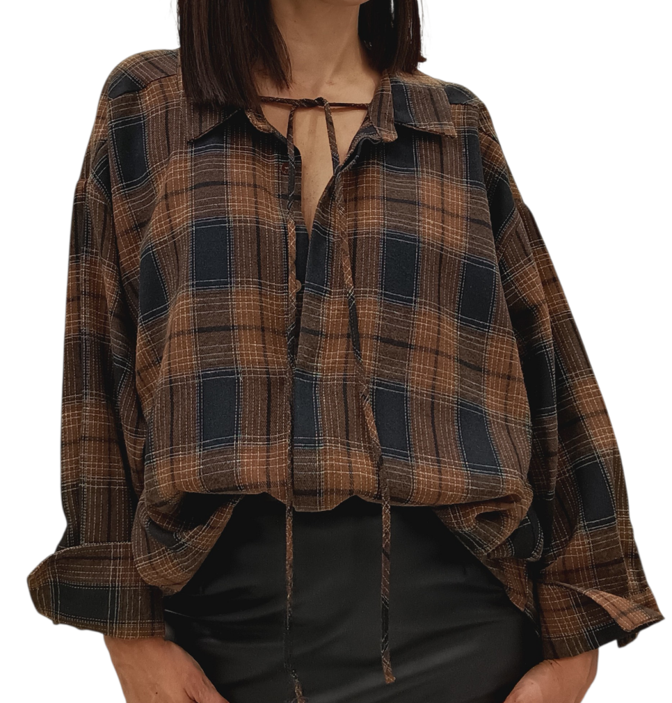 VICOLO-CAMICIA +TOP CHECK