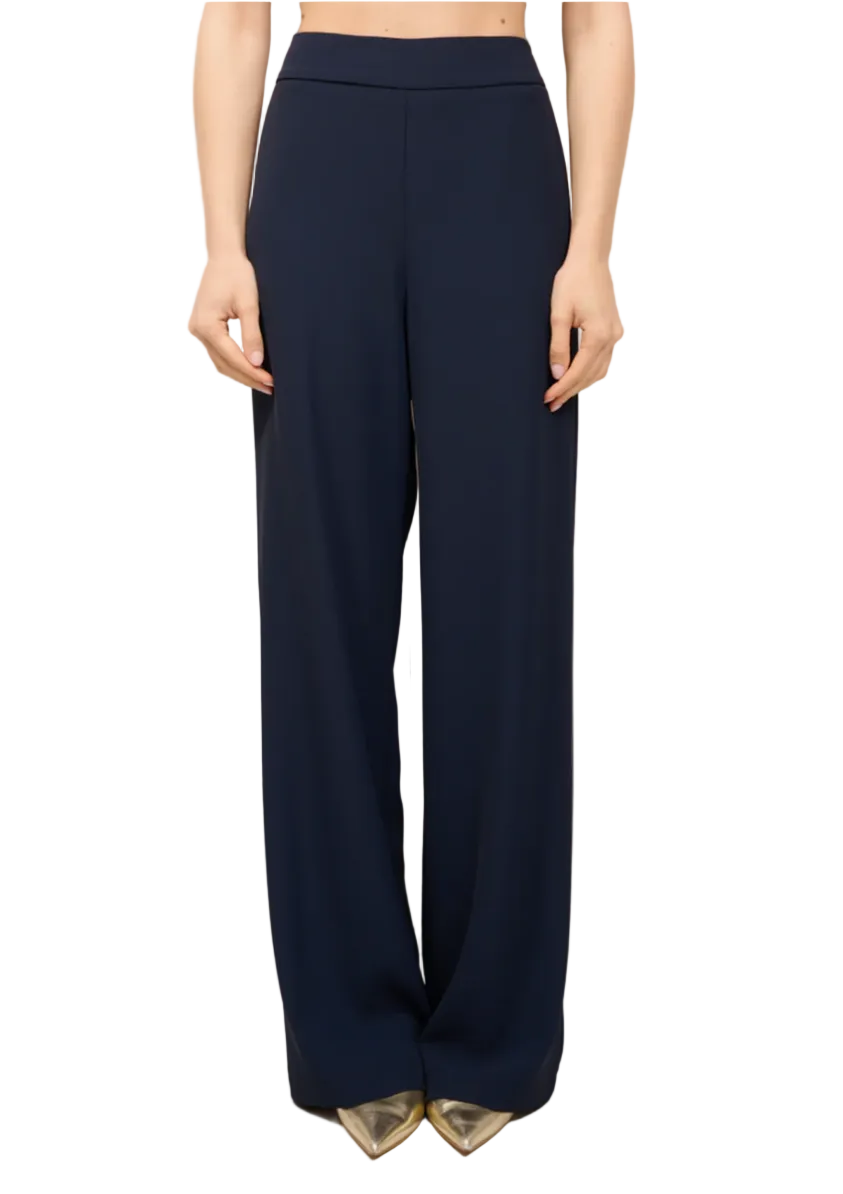VICOLO-PANTALONE PALAZZO ELASTICO DIETRO