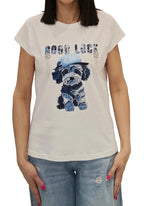 VICOLO -T SHIRT"GOOD LUCK"