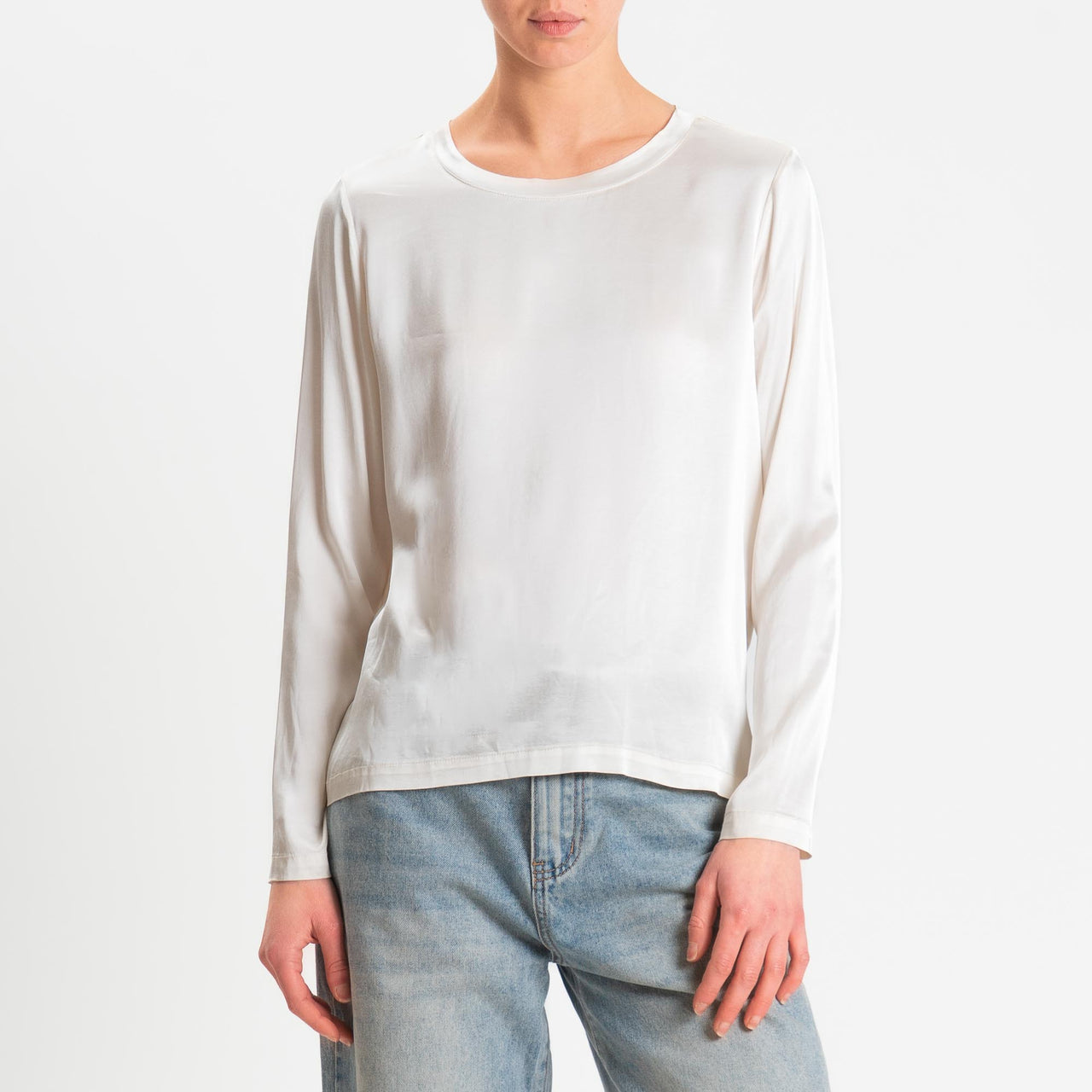 VICOLO-T SHIRT SATIN