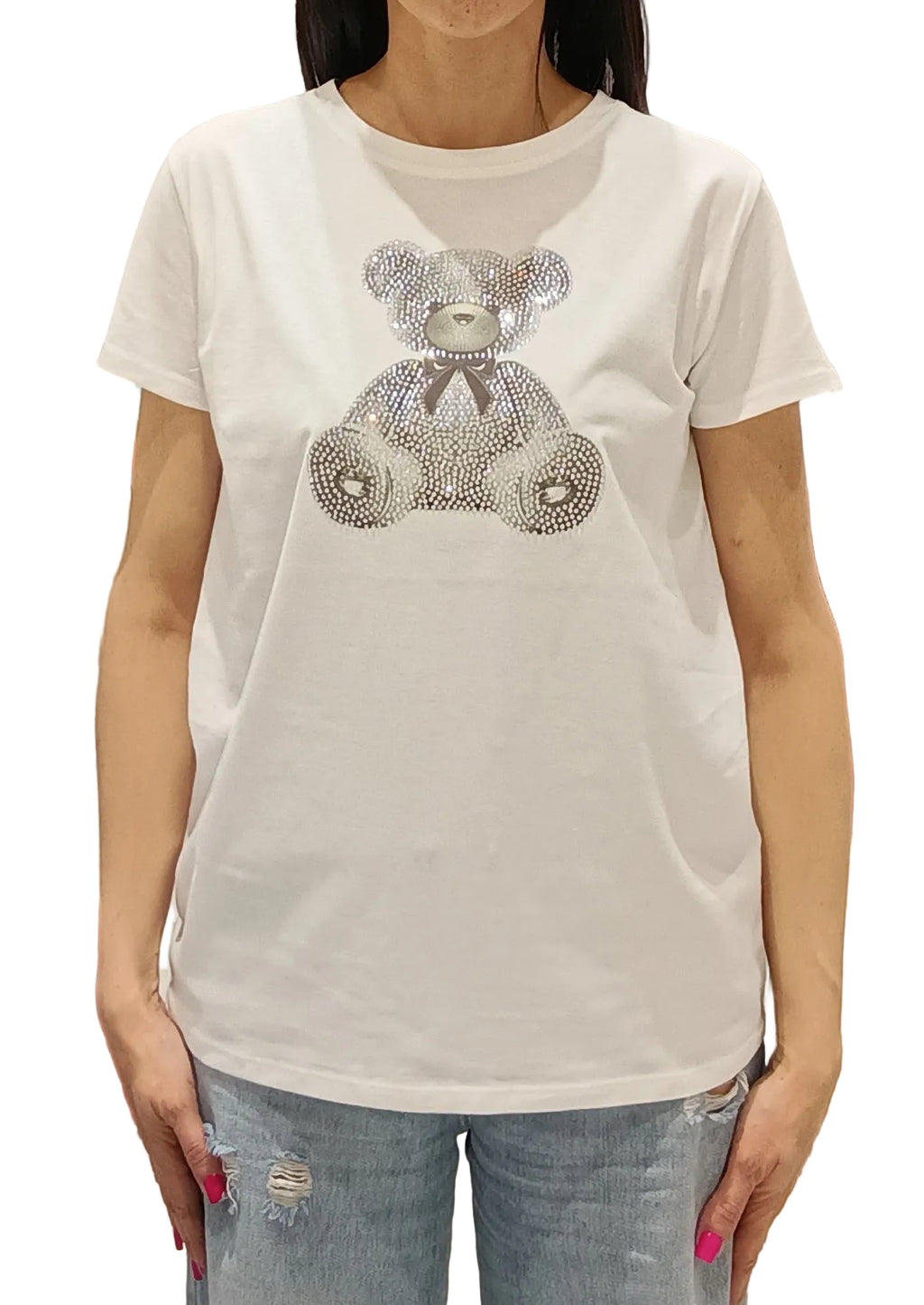 VICOLO-T SHIRT SWAROVSKI