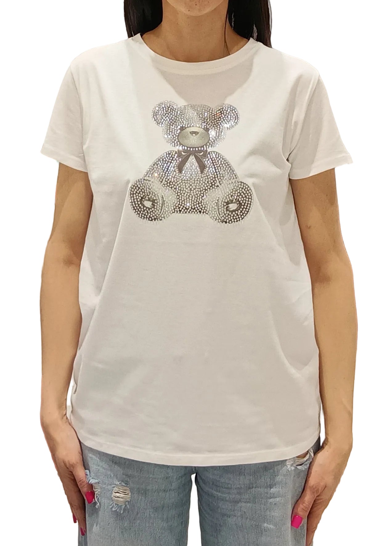VICOLO-T SHIRT SWAROVSKI
