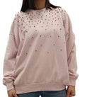 VICOLO-FELPA OVERSIZE SWAROVSKI