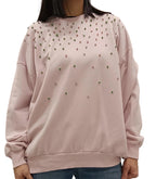 VICOLO-FELPA OVERSIZE SWAROVSKI