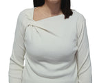 HAVEONE -MAGLIA CON PINCE SCOLLO