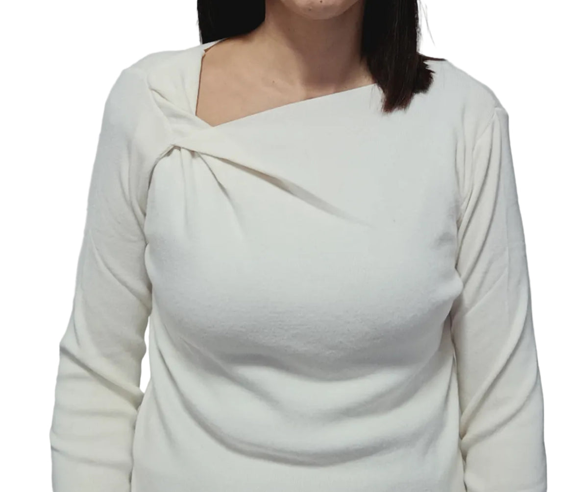 HAVEONE -MAGLIA CON PINCE SCOLLO